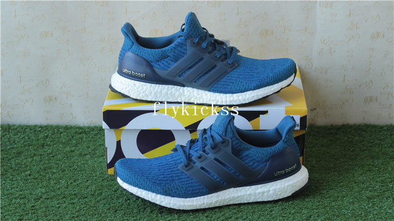 Real Boost Adidas Ultra Boost 3.0 Blue BA8844